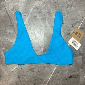 Toast Swim x Free People Scoop Wave Top – Ocean Wave – S